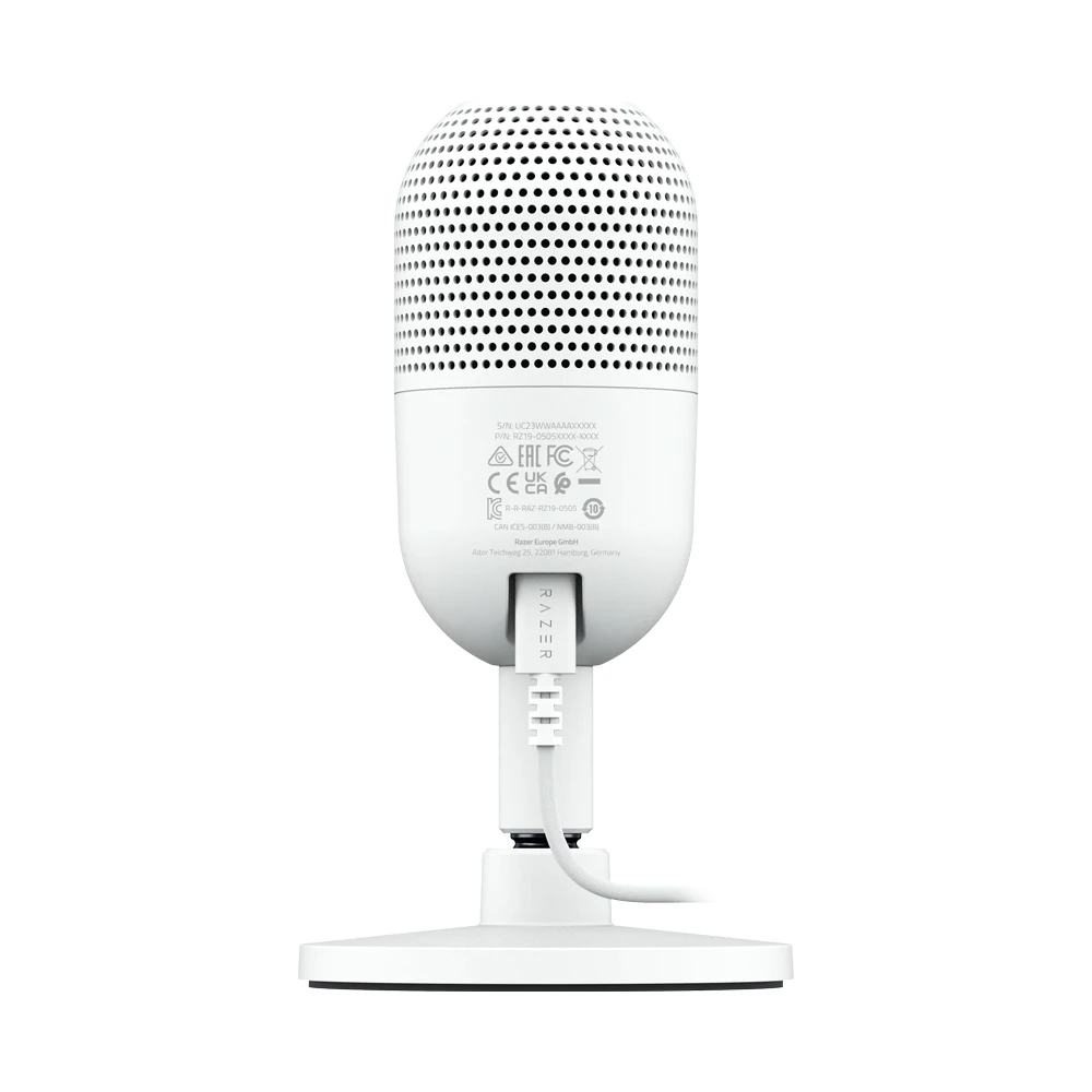 Микрофон razer seiren v3 mini, white edition 3