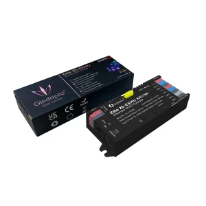 Gledopto elite 2d-exmu advanced esp32 wled digital led controller rgb/rgbw/rgbcct with lan (gl-c-616wl), dc5~24v, total max 15a output, max 800ics  Thumbnail 3