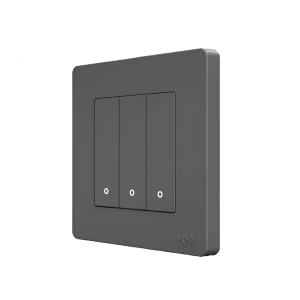 Умная кнопка moes zigbee star ring 3 канала cr2032, серый Thumbnail 2