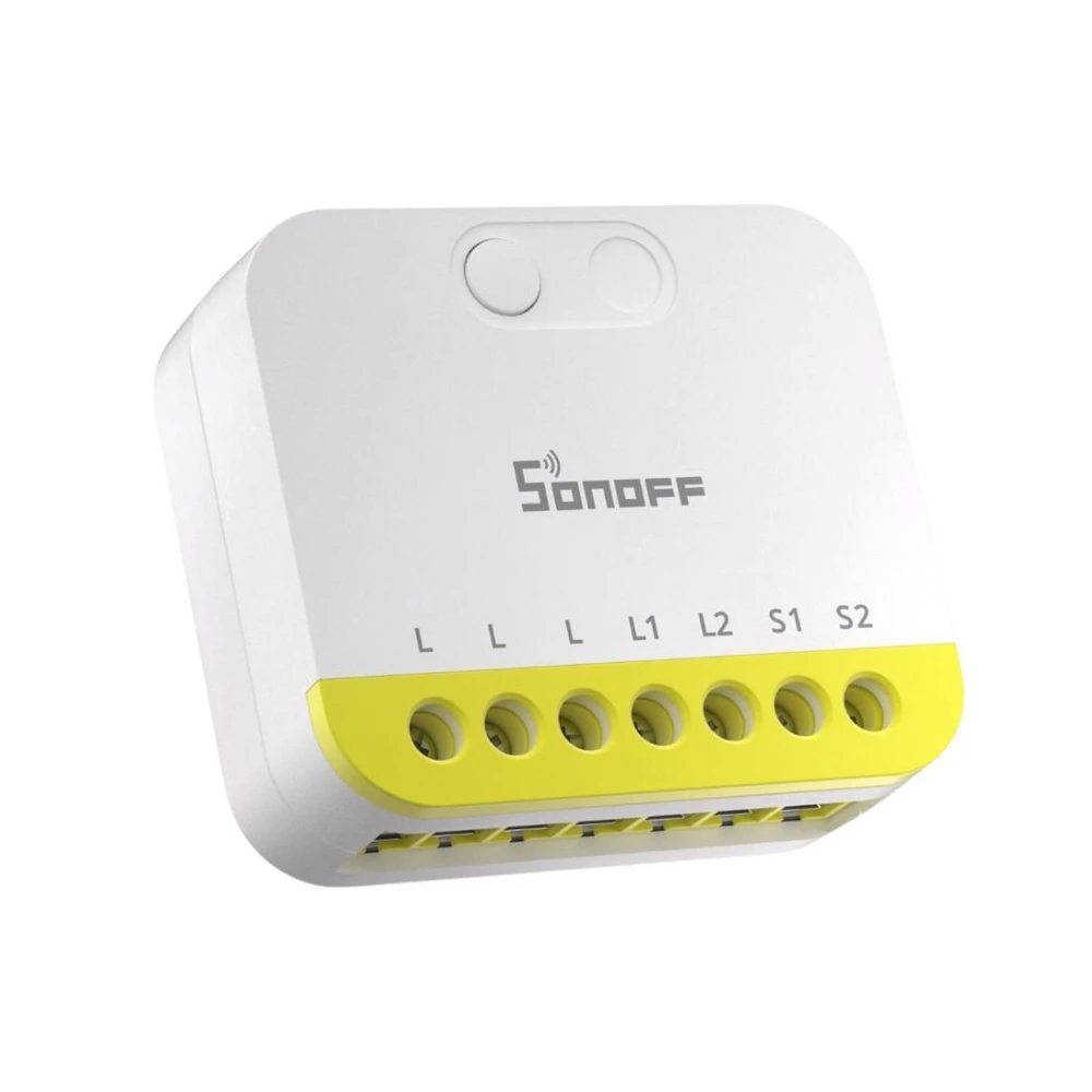 Sonoff zigbee smart switch mini-zb2gs-l mini duo 2-канальный (без необходимости нейтрали) 2