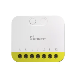 Sonoff zigbee smart switch mini-zb2gs-l mini duo 2-канальный (без необходимости нейтрали)