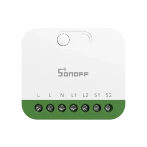 Sonoff matter over wi-fi умный выключатель mini-2gs mini duo 2-клавишный (требуется нейтральный провод)