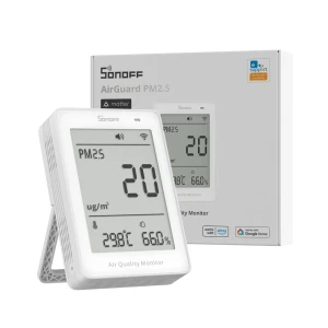 Sonoff matter over wi-fi air quality monitor airguard pm2.5 / pm10 (sawf-07p) Thumbnail 3