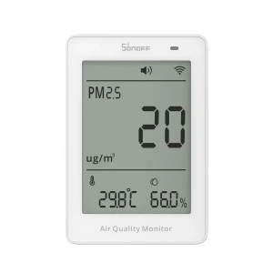 Sonoff matter over wi-fi монитор качества воздуха airguard pm2.5 / pm10 (sawf-07p)