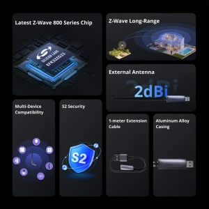 Sonoff dongle z-wave 800 plus dongle-pzg23 Thumbnail 2