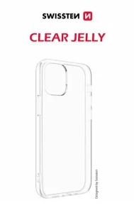 Clear jelly case swissten transparent p/u apple iphone 15 Thumbnail 2