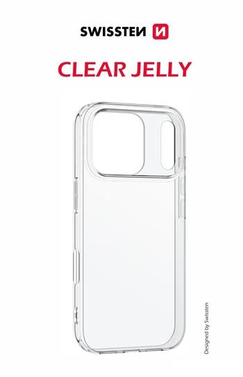 Clear jelly case swissten transparent p/u apple iphone 17 pro max 3