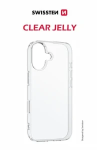 Clear jelly case swissten transparent p/u apple iphone 17 Thumbnail 2