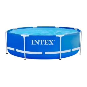 Piscina intex metal frame 244 × 244 × 76 cm