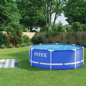 Бассейн intex metal frame 244 × 244 × 76 см Thumbnail 2
