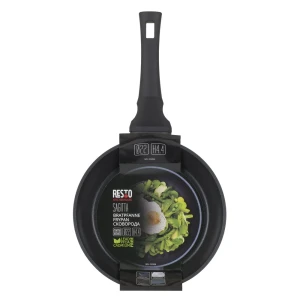 Tigaie resto 93325, 24cm, negru Thumbnail 6