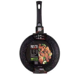 Tigaie adâncă resto 93040, 24cm, negru Thumbnail 6
