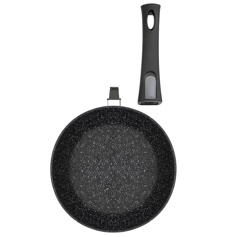 Tigaie resto 93012, 24cm, negru 12