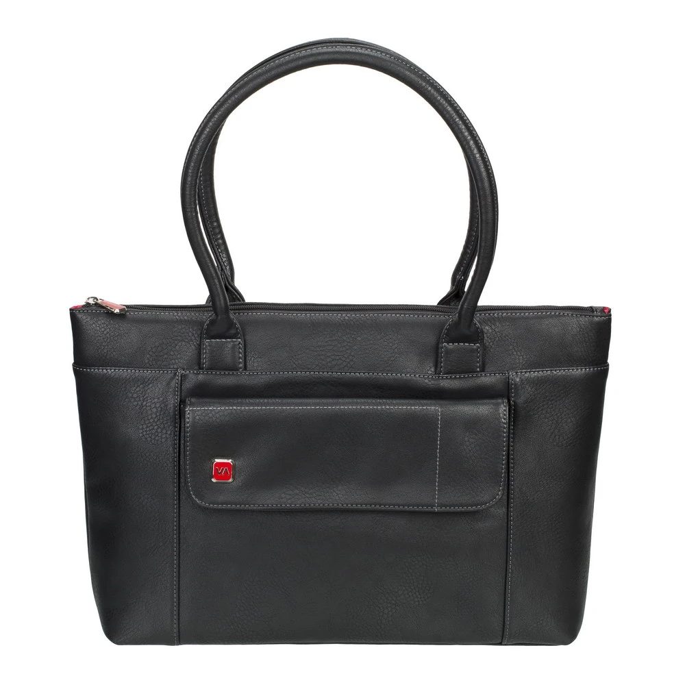 Geantă pentru laptop rivacase orly, 15.6", poliester, negru 15
