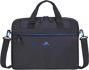 Geantă pentru laptop rivacase 8027, 14", poliester, negru Thumbnail 7