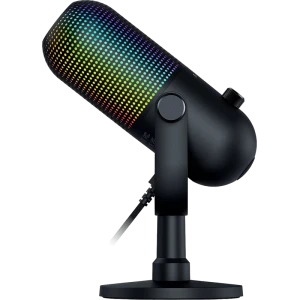 Microfon gaming razer seiren v3 chroma, cu fir, negru Thumbnail 6
