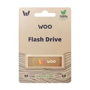 Woo usb drive 3.0 green line 64gb