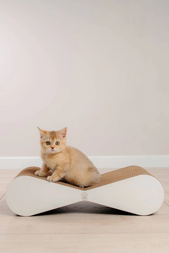 Zgârietoare ecologică pentru pisici tiny tiger mini – 54 × 14 × 22 cm 2