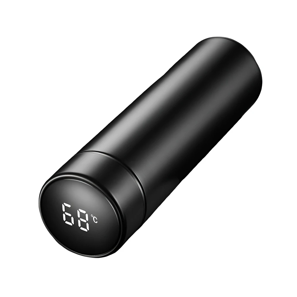 Daily thermos led 500 ml sj429-4, black 2
