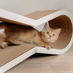 Zgârietoare ecologică pentru pisici  tiny tiger m – 66 × 26 × 22 cm