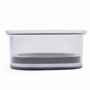 Bol pentru caine si pisica fara stropire, jumi, 2 litri, transparent Thumbnail 3