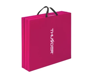 Covoras de gimnastică pliabila thunder (180x60x4cm) pink Thumbnail 7