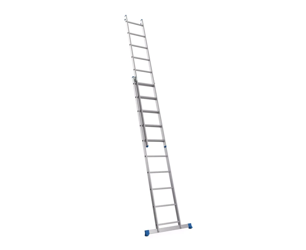 Алюминиевая лестница nex home двухсекционная 2x10 (4,21 м) 2