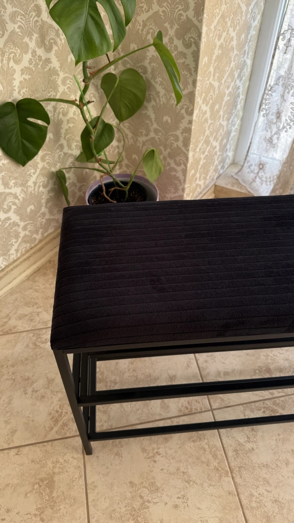 Обувница nex home 3 уровня, металл, нагрузка 150 кг, 100x32x52 см, 12 черный 2