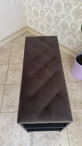 Pantofar cu 3 nivele nex home, metal, sarcina 150 kg, 100x32x52 cm, 19 cafeniu Thumbnail 4