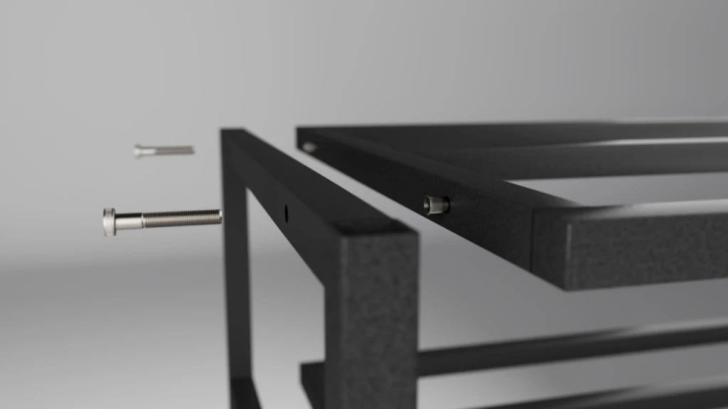 Pantofar cu 3 nivele nex home, metal, sarcina 150 kg, 100x32x52 cm, 27 graphite 5