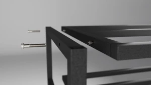 Pantofar cu 3 nivele nex home, metal, sarcina 150 kg, 100x32x52 cm, 27 graphite Thumbnail 5