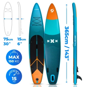 Placa sup-board gonflabila thunder storme 365cm Thumbnail 3