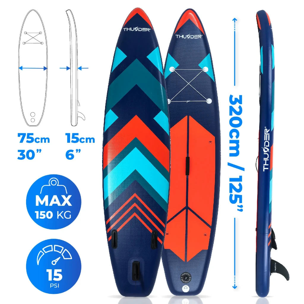 Placa sup-board gonflabila thunder stripes 320cm 2
