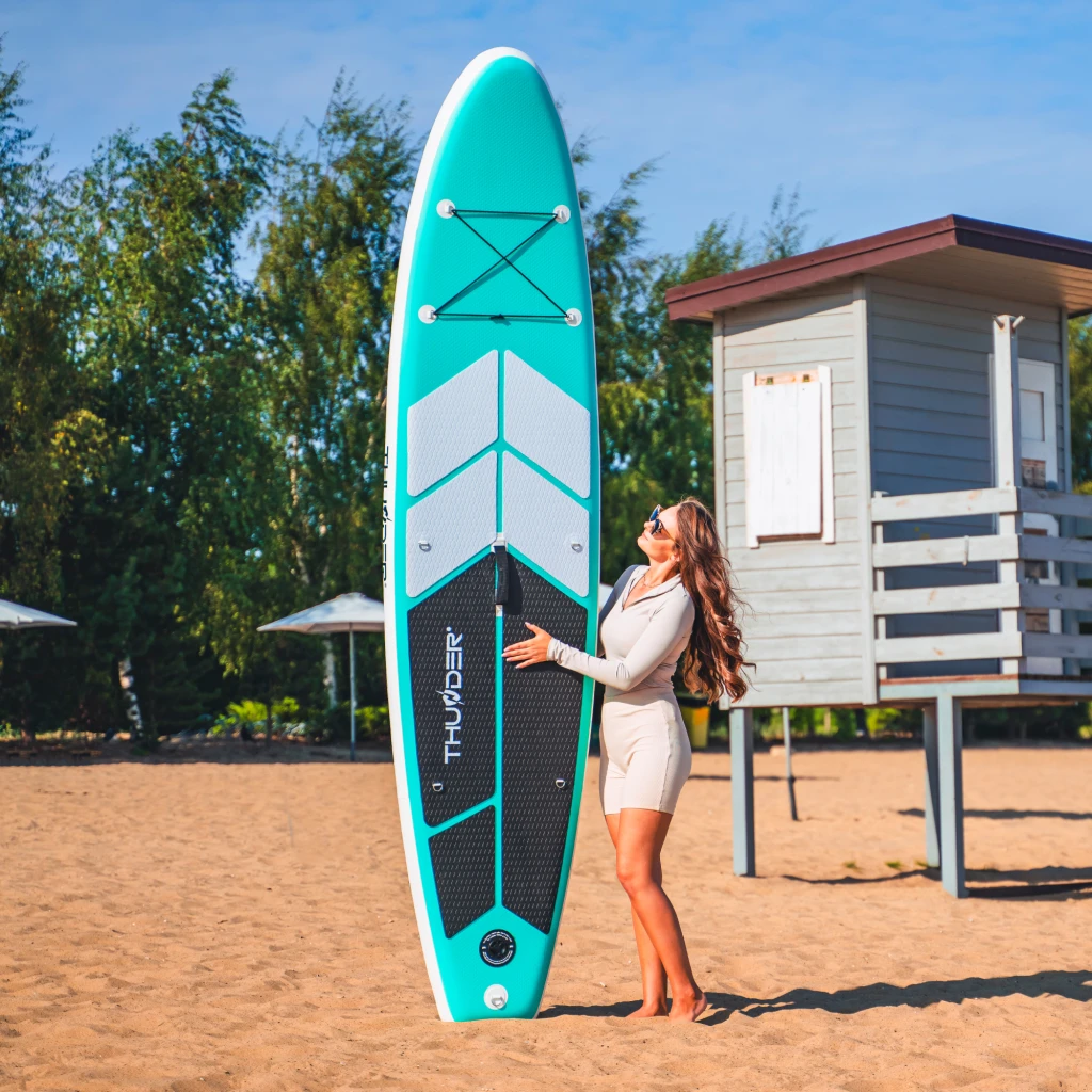 Надувная sup-доска thunder coast mint 320 см 3