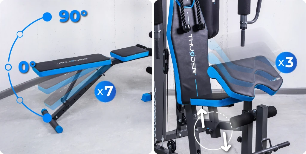 Aparat de exercitii thunder heavy 6