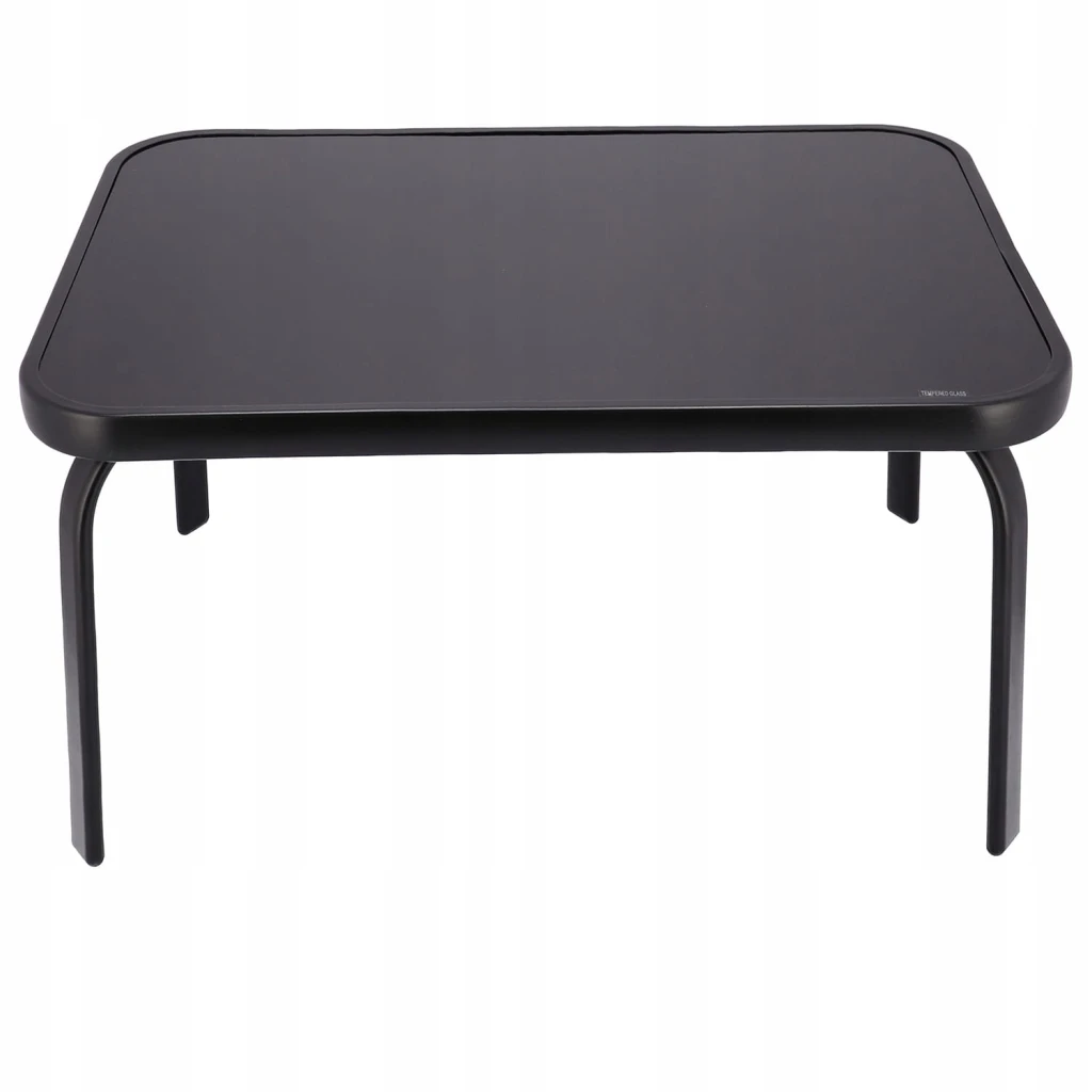 Mobilier de gradina fiesta ,masă, canapea, 2 fotolii, negru 4