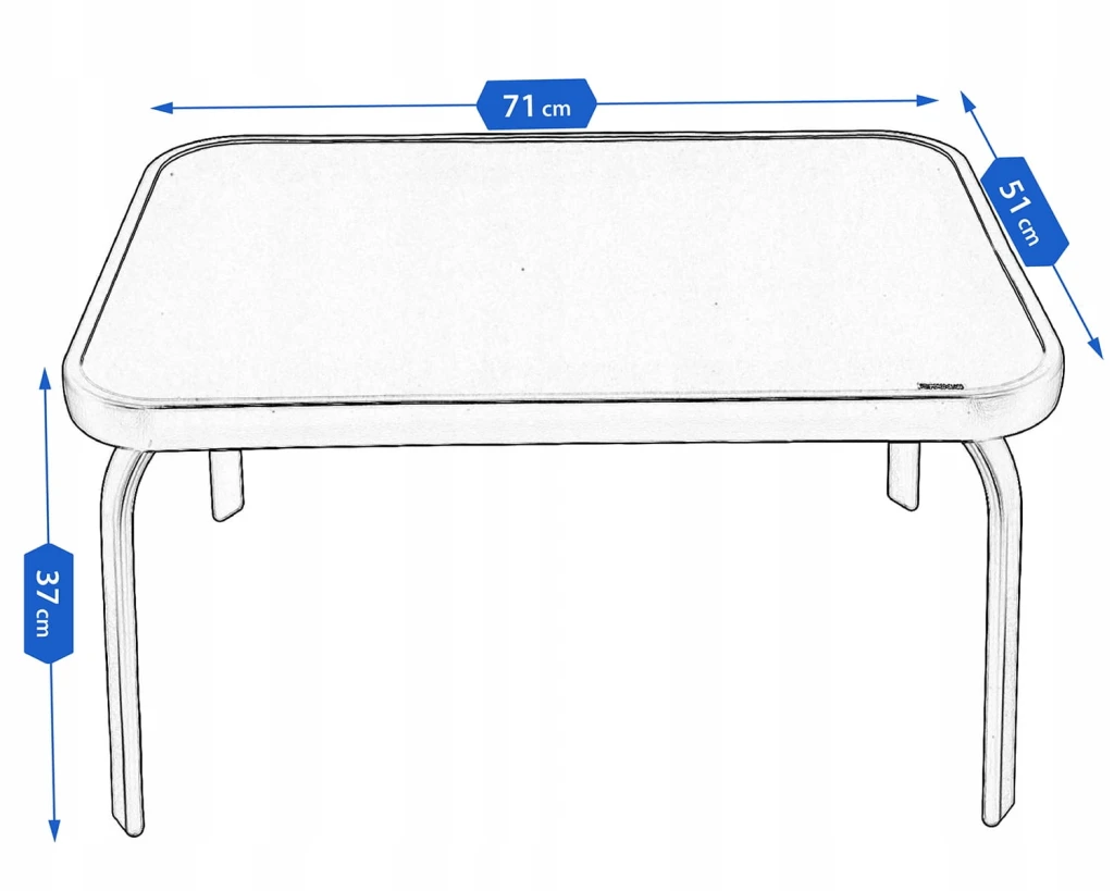 Mobilier de gradina fiesta ,masă, canapea, 2 fotolii, negru 9