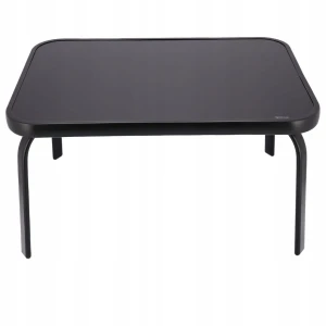 Mobilier de gradina fiesta ,masă, canapea, 2 fotolii, negru Thumbnail 4