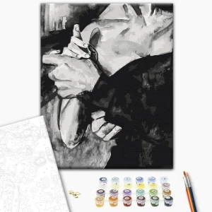 Pictură pe numere 40*50 cm (în cutie) – limbajul corpului 1 Thumbnail 2