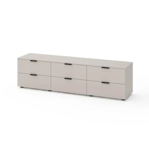 Тумба под тв nex home a023, 1800x420x490 мм, pal, cashmere, nx-00000224 Thumbnail 2
