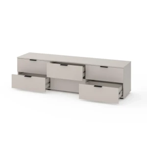 Тумба под тв nex home a023, 1800x420x490 мм, pal, cashmere, nx-00000224