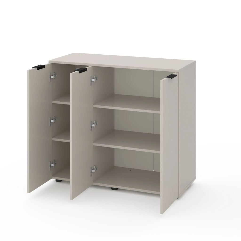 Комод nex home a027, 1000x420x900 мм, лдсп, cashmere, nx-00000226 2