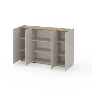 Комод nex home b020, 1400x350x920 мм, лдсп, cashmere/oak artisan, nx-00000235 Thumbnail 2
