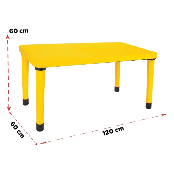 Masă pilsan happy table, galben 4