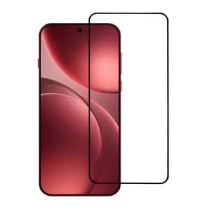 Защитное стекло woo tempered glass 5d для oppo find x9 pro, черное