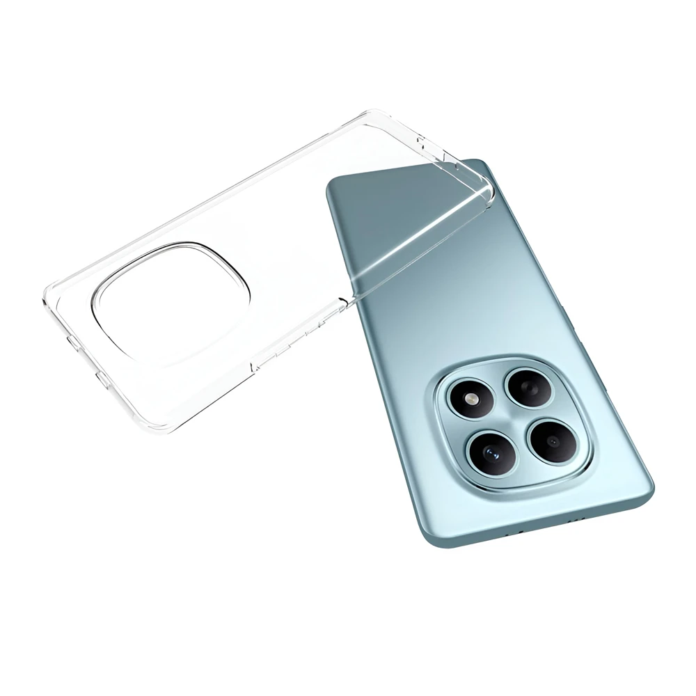 Woo case soft tpu xiaomi redmi note 15 5g, clear 2