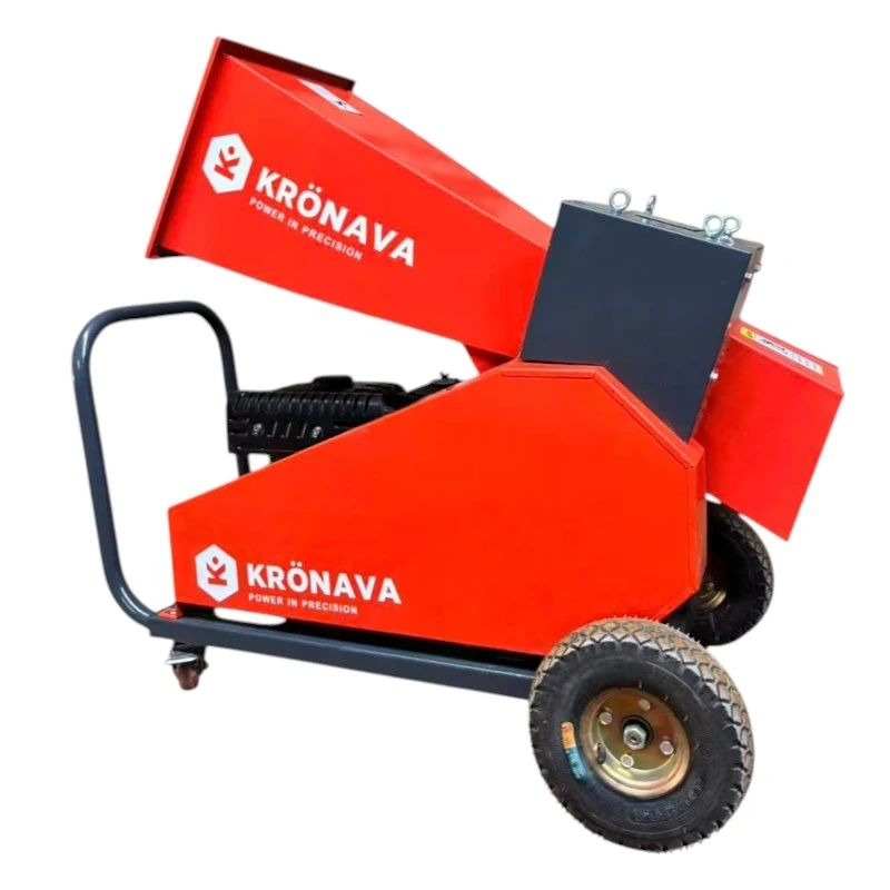 Tocator de crengi pe benzina kronava kv-80bd 2