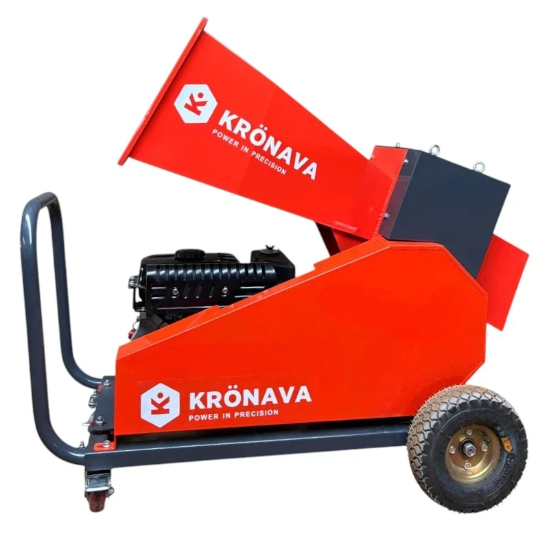 Tocator de crengi pe benzina kronava kv-80bd, pornire la cheie 2