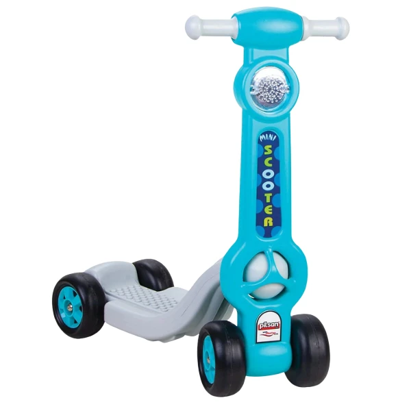 Mini scooter, albastru 2