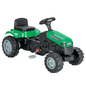 Tractor cu pedale active, verde Thumbnail 2